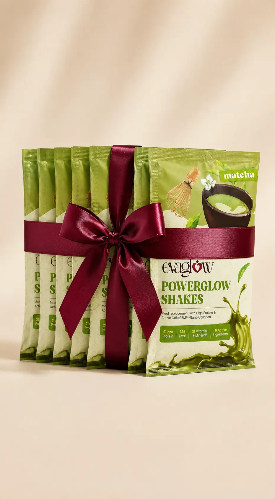 EVAGLOW Matcha 7 Sachets