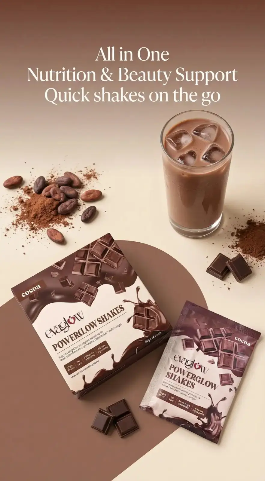 EVAGLOW Cocoa 14 Sachets